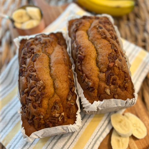 Banana Nut Pound Cake - 2 Pack