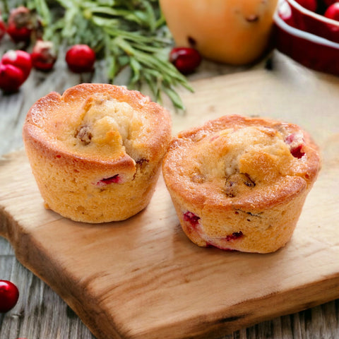 Cranberry Orange Nut Muffins - 6 pack