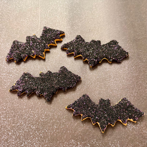 Fondant Bat Cookie