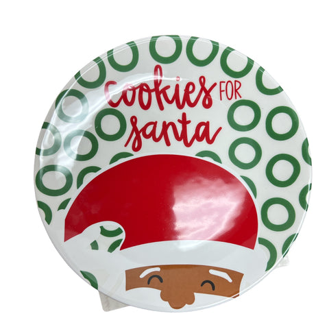 Cookies for Santa Ceramic Plate