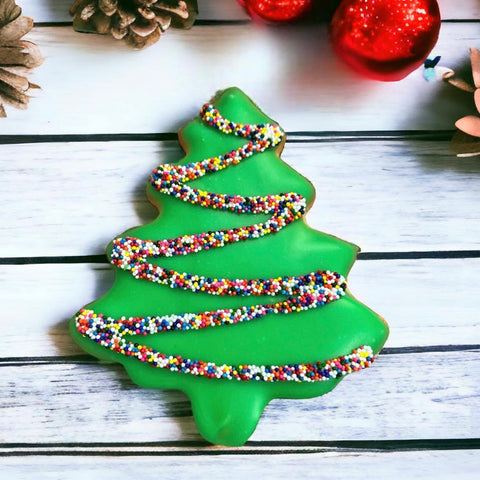 Fondant Tree Cookie