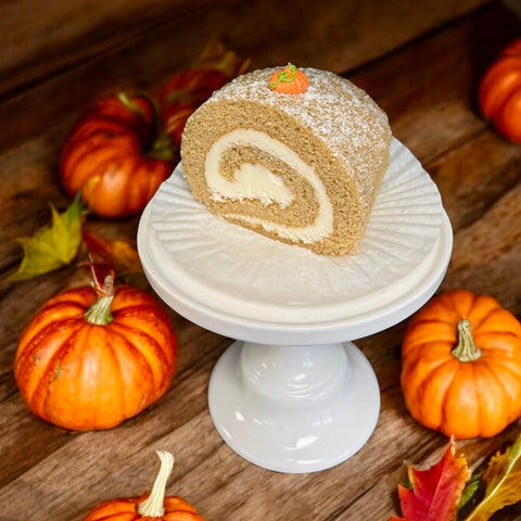 Pumpkin Spiced Roll Slice