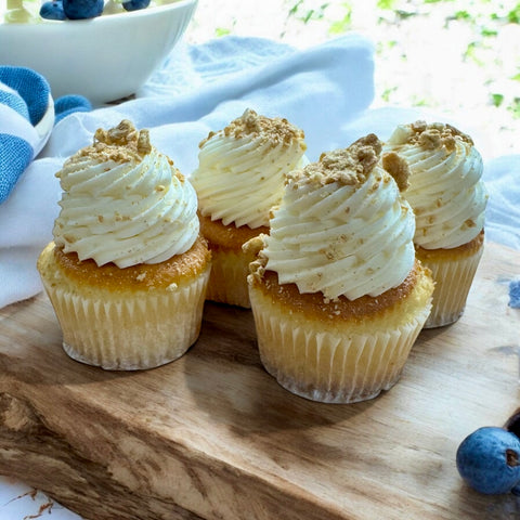 Blueberry Cheesecake Cupcake