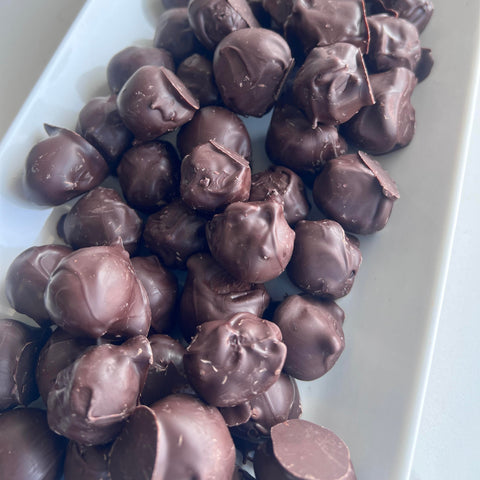Rum Raspberry Truffles