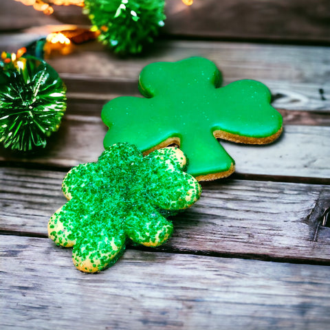 Fondant Shamrock Cookie