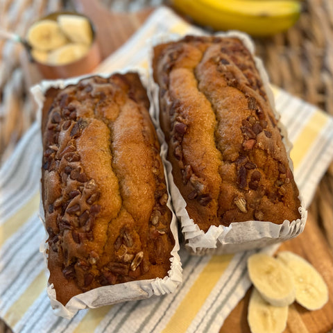 Banana Nut Pound Cake - 2 Pack