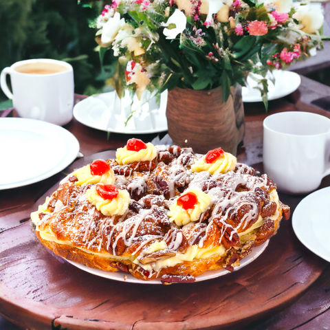 Pecan Custard Ring