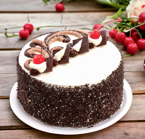 Cherries Jubilee Cake