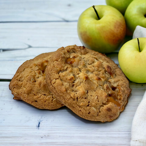 Apple Caramel Crisp Cookie