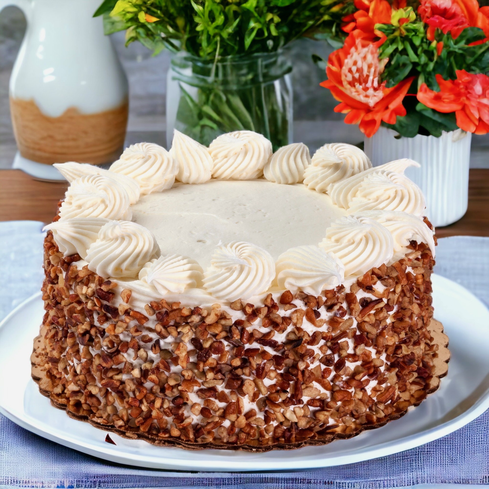 Classic Carrot Cake Layer - Apple Annie's Bake Shop